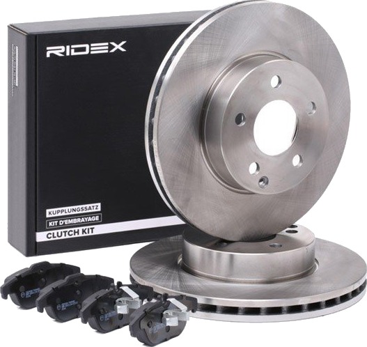 Bremseskiver og klosser RIDEX 3405B1407
