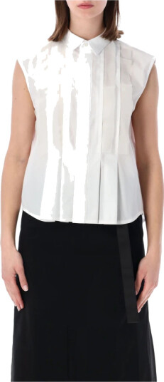 Sacai Dame Bluser & Skjorter Hvit M,