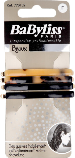 BaByliss Paris Accessories Hairpins Mottled 4 pcs BaByliss Paris Accessories Hairpins Mottled 4 pcs
