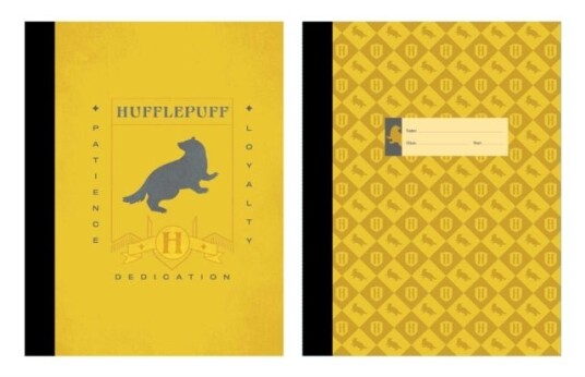 Harry Potter: Hufflepuff Composition Notebook Set Set of 2