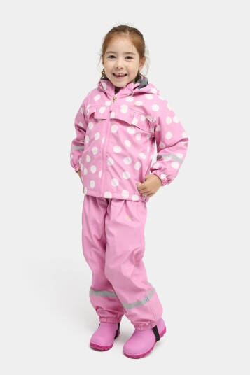 Petite Chérie Atelier Aline Fôret Regnsett Purple Dots 90