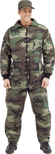 Rothco fôret kjeledress Grønn Brun Rothco fôret kjeledress Grønn Brun