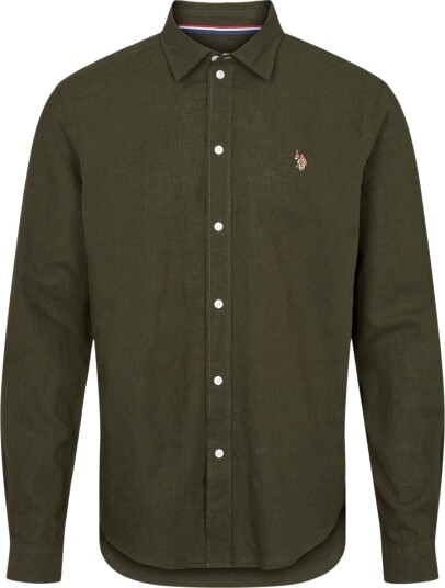 U.S. Polo Assn. Mas Skjorte Herre Grønn 2XL