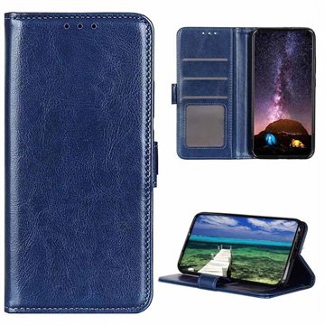 Sony Xperia 10 IV Lommebok-deksel med Magnetisk Lukning Blå