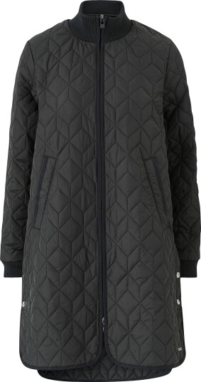 Ilse Jacobsen Women's Padded Quilt Coat Black 38 Black
