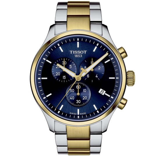Tissot Chrono XL Classic T1166172204100 - Herre - 45 mm - Analog - Kvarts urverk - Safirglass Tissot Chrono XL Classic T1166172204100 - Herre - 45 mm - Analog - Kvarts urverk - Safirglass
