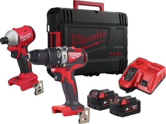 Milwaukee Verktøysett M18 BLPP2A3-502X Med Batteri Og Lader