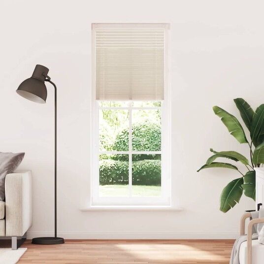 Vidaxl Plissegardiner 70x200cm Krem