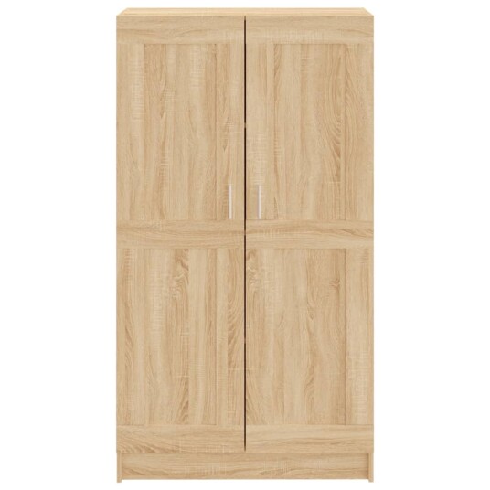 vidaXL Bokhylle sonoma eik 82,5x30,5x150 cm sponplate