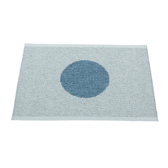 Pappelina Vera Pop teppe River Blue/Blue Fog 70 x 50cm