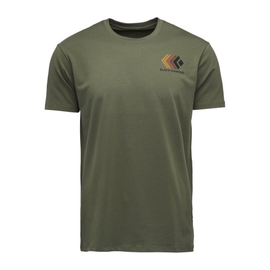 Black Diamond Men's Faded Shortsleeve Tee Tundra M, Tundra