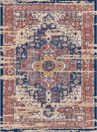 Wilton teppe Darnah rød/multi Størrelse: 160 x 230 cm