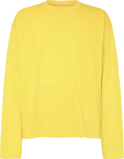Weekday Loose Boxy Long Sleeved T Shirt Yellow S