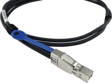 Blueoptics 00Yl847-Bl, 0,5 M, Sff-8644, Sff-8644, Rett, Rett, Hankjønn/Hankjønn