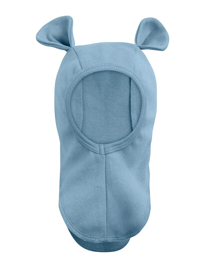 Huttelihut Balaclava Ears Cotton Rib Blue 44\3 6M Huttelihut Balaclava Ears Cotton Rib Blue 44\3 6M