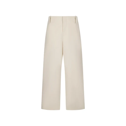 Jacquemus Herre Bukser Hvit M Jacquemus Herre Bukser Hvit M