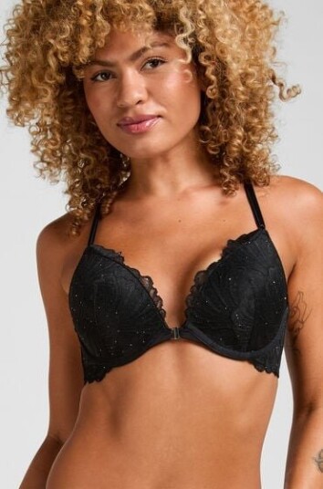 Hunkemöller Push Up BH Erica Svart