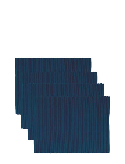LINUM Uni Place Mat - Navy - ONE SIZE