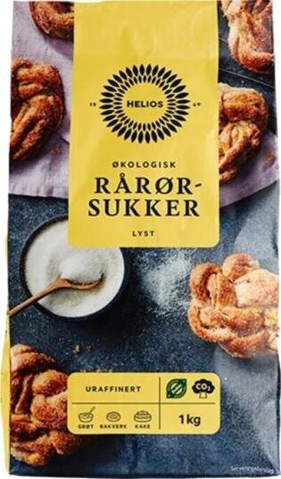 Helios Rårørsukker 1kg