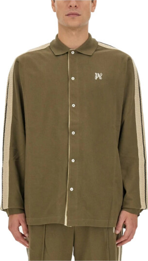 Palm Angels Herre Skjorter Grønn M,