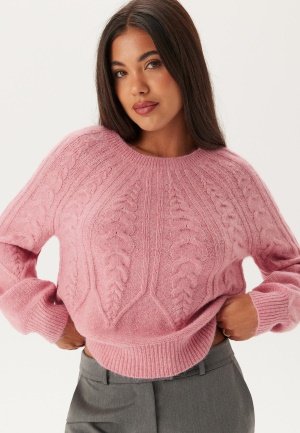 VILA Viamada O-neck L/S CABLE KNIT Polignac M