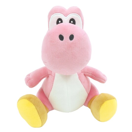 Super Mario Rosa Yoshi Plysjbamse 20 cm - Tog Tema Super Mario Rosa Yoshi Plysjbamse 20 cm - Tog Tema