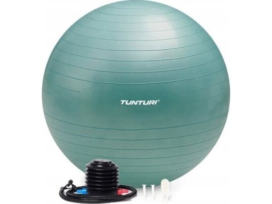 Tunturi Treningsball med pumpe 55cm, Antiburst, Bensin