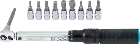 CONTEC TFM-Torch momentnøkkel 2-20Nm sort/sølv