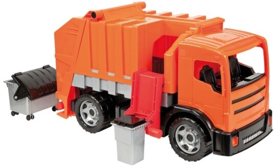 Lena Garbage Truck Truck Garbage Truck Inne/Ute 3 År Sort Oransje