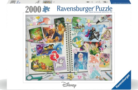 Ravensburger Puslespill 2000 Wd Utklippsalbum Ravensburger Puslespill 2000 Wd Utklippsalbum