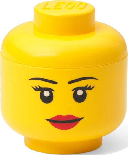 Lego LEGO oppbevaringshode liten størrelse jente 5006259 Lego LEGO oppbevaringshode liten størrelse jente 5006259
