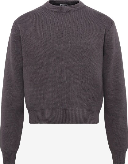 Weekday Virgil Cotton Jumper DUSTY PLUM XS