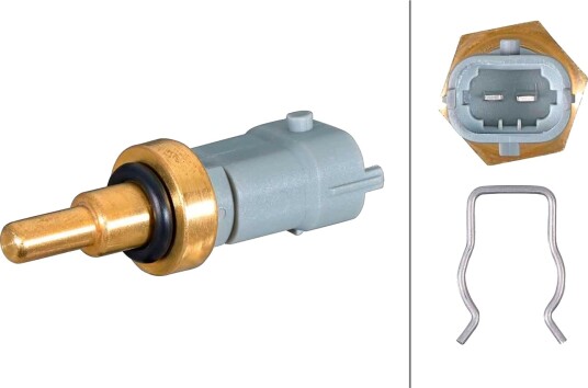 Sensor, motortemperatur HELLA 6PT 358 385-511