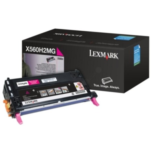Lexmark X560H2MG Tonerkassett magenta 10.000 sider, høy kapasitet