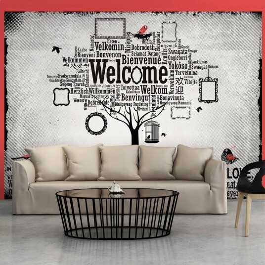 Fototapet In This House 100x70 - Artgeist sp. z o. o.