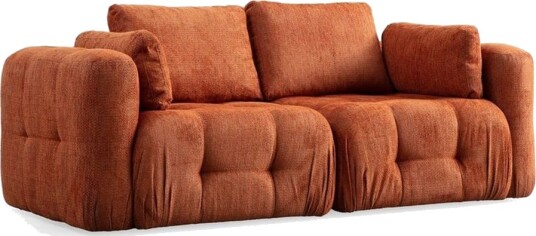 Yvara Sofa 2 sits   Oransje