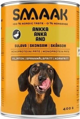 Smaak Dog Adult Kornfri And 400 G