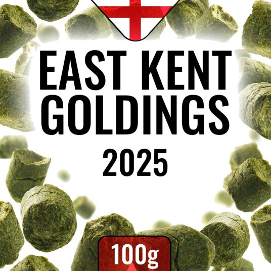 East Kent Golding 2025 100g 7,2 AA%, Nitrogenpakket