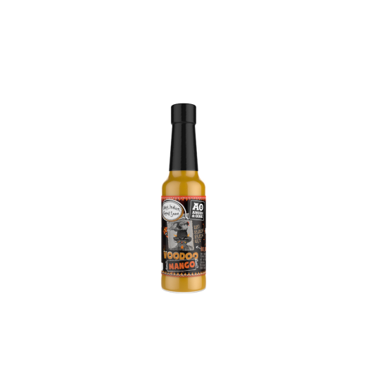 Angus & Oink Angus & Oink Voodoo Mango 150ml Søt & Heftig Hot sauce med mango Angus & Oink Angus & Oink Voodoo Mango 150ml Søt & Heftig Hot sauce med mango