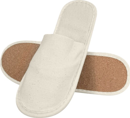 ERWIN M. Hotell badetøfler Elian; Skostørrelse one Size; Natur; 10 Par / Forpakning