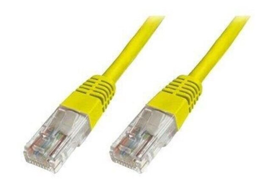 DIGITUS Ecoline patch cable 2 m yellow Gul 2 meter