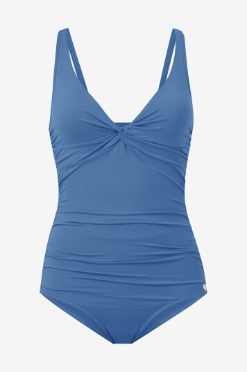 Panos Emporio - Badedrakt Simi Solid Swimsuit - Blå