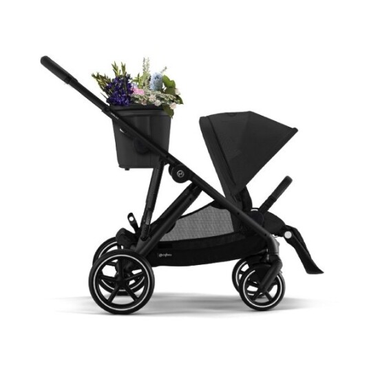 Cybex Søsken-/tvillingvogn Gazelle S  Moon Black/Black 522002703