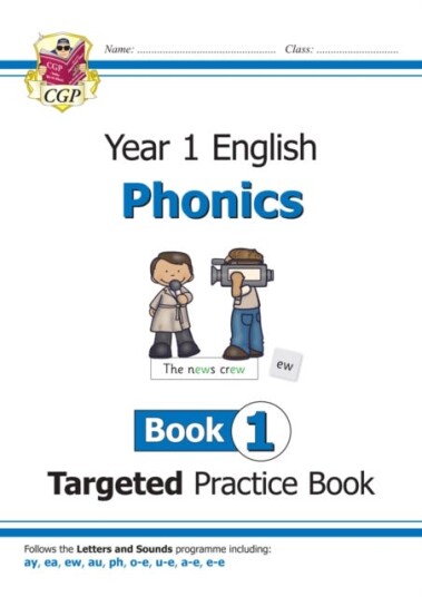 KS1 English Year 1 Phonics Targeted Practice Book  Book 1