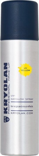 Kryolan UV-Dayglow Colorspray Yellow