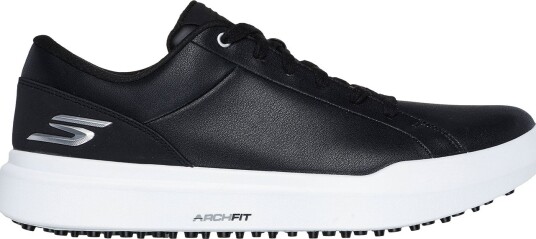 Skechers Drive 6 Svart Golfsko herre Black White (BKW)