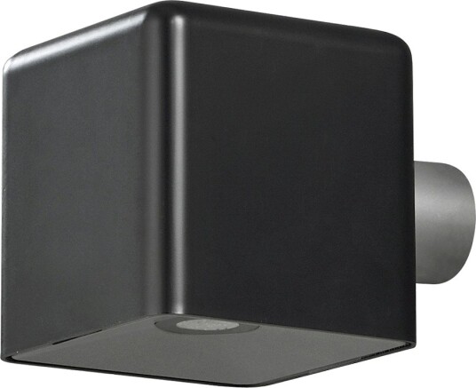 Konstsmide Amalfi vegglampe 3W 12V svart plast ink trafo + sladd. 7681-750