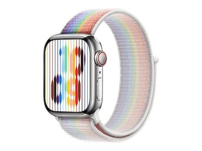 Apple - Pride Edition - Sløyfe For Smart Armbåndsur - 41 Mm - 130 - 200 Mm - For Watch Hermès Series 7, Hermès Series 9, Se 3, Series 10, Series 11, Series 8, Series 9