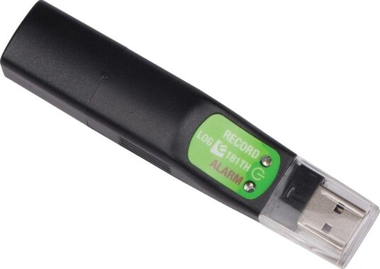 Elma Log 181Th Datalogger Temperatur & Fukt, Pdf, USB
