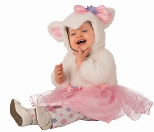 Lille Lam Baby Udklædningstøj (Str. 12-18M/18 Months (12-18)) Lille Lam Baby Udklædningstøj (Str. 12-18M/18 Months (12-18))